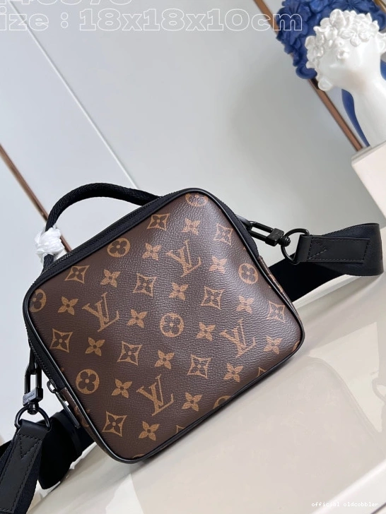 Official oldcobbler VUITTON Messenger-18*18*10CM LOUIS Trail 0801